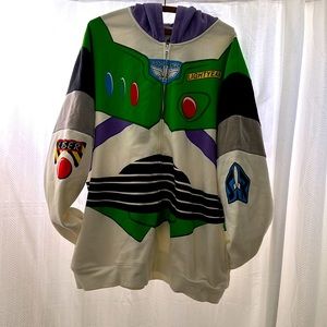 Disneys Buzz light year hoodie, size XXL